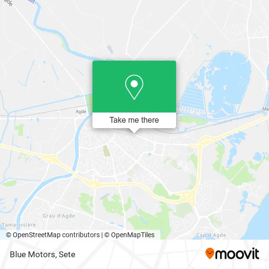 Blue Motors map