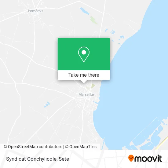 Syndicat Conchylicole map