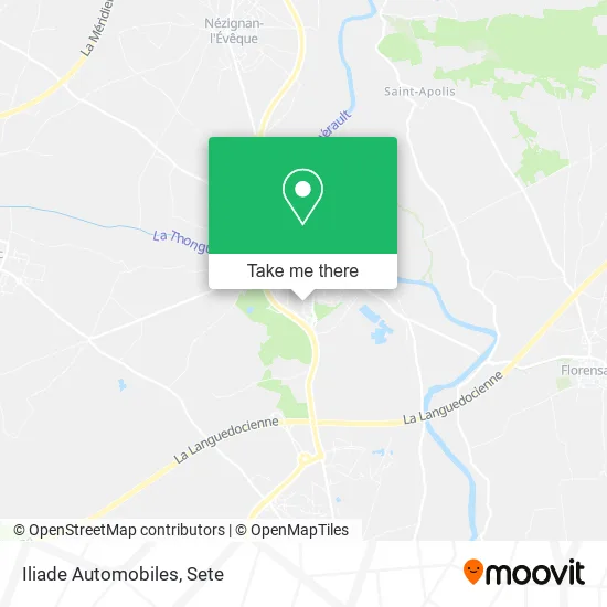 Iliade Automobiles map