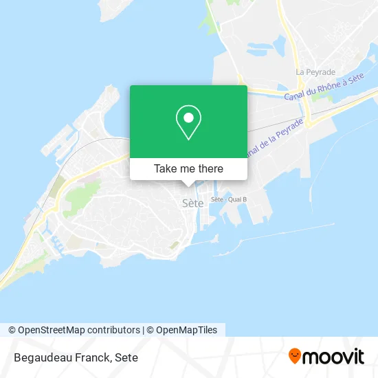 Begaudeau Franck map