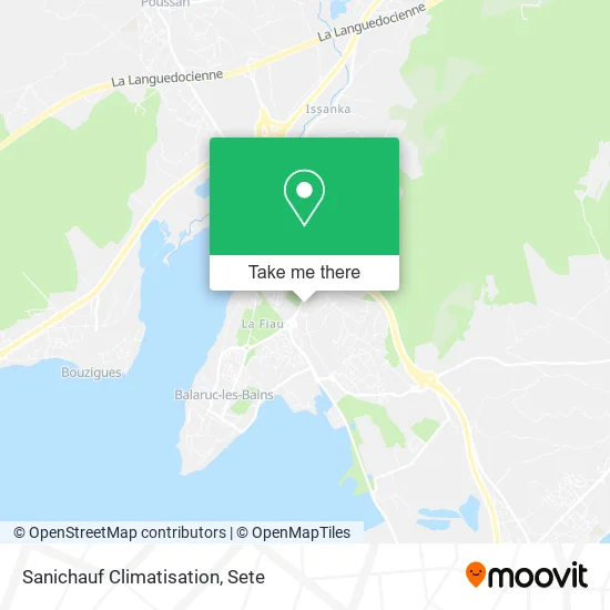 Sanichauf Climatisation map