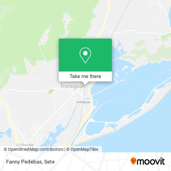 Fanny Pedebas map
