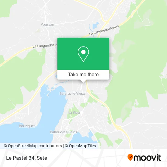 Le Pastel 34 map