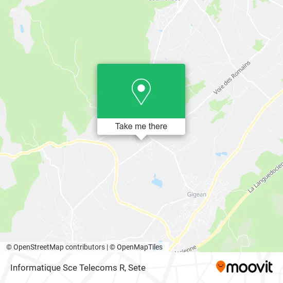 Informatique Sce Telecoms R map