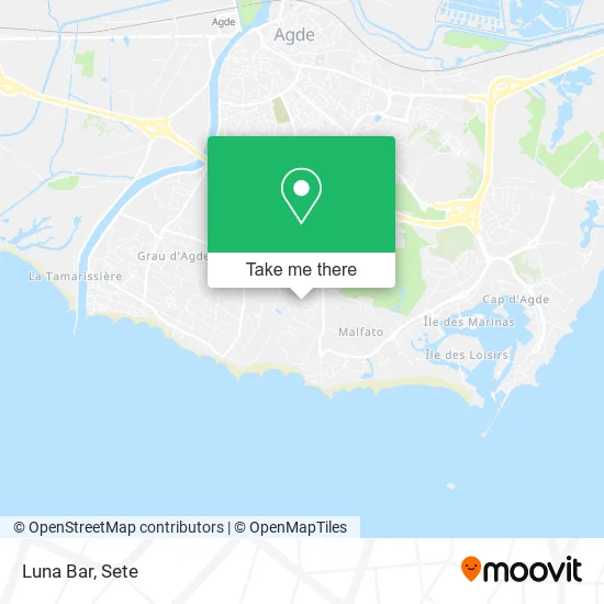 Luna Bar map