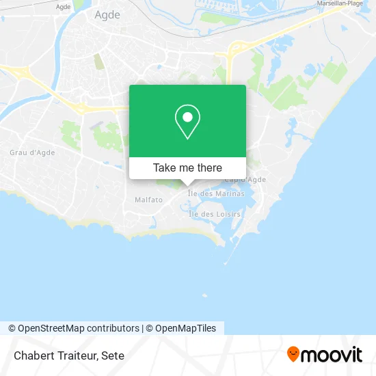 Chabert Traiteur map