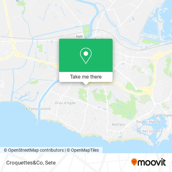 Croquettes&Co map