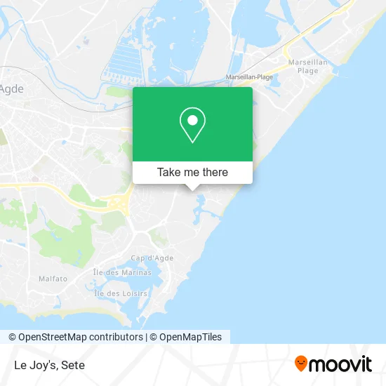 Le Joy's map