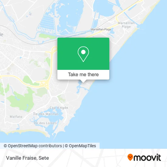 Vanille Fraise map