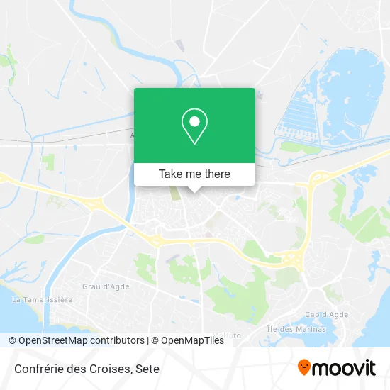 Confrérie des Croises map