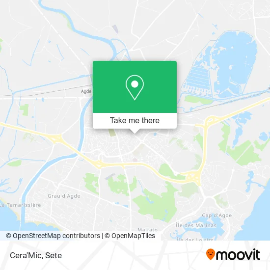 Cera'Mic map