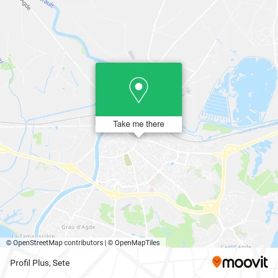 Profil Plus map