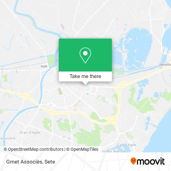 Gmet Associés map