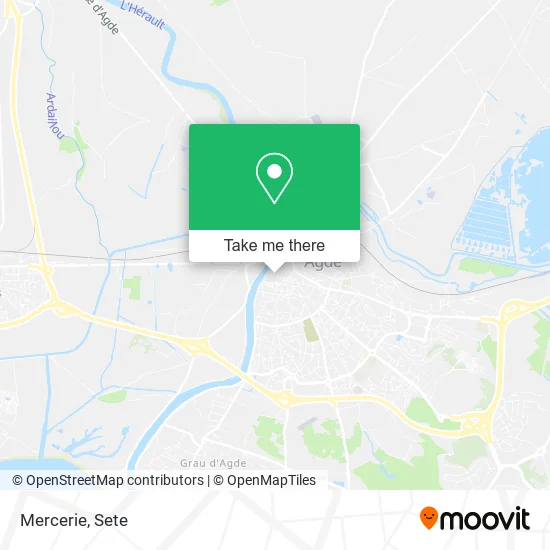 Mercerie map