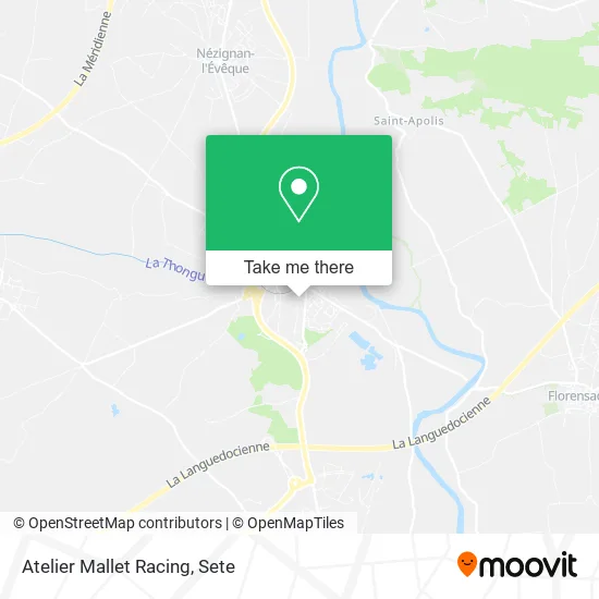 Atelier Mallet Racing map
