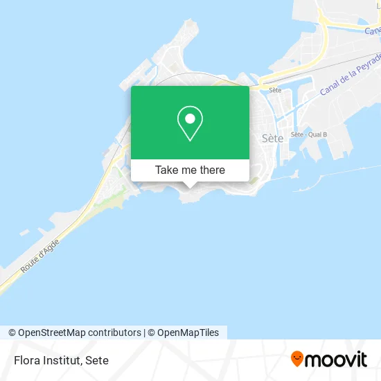 Flora Institut map