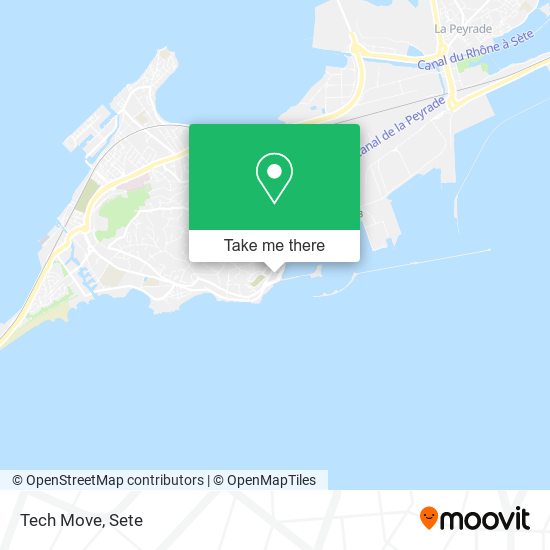 Tech Move map