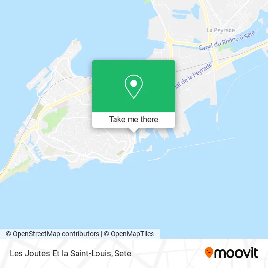 Les Joutes Et la Saint-Louis map