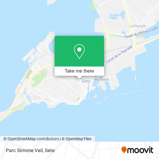 Parc Simone Veil map