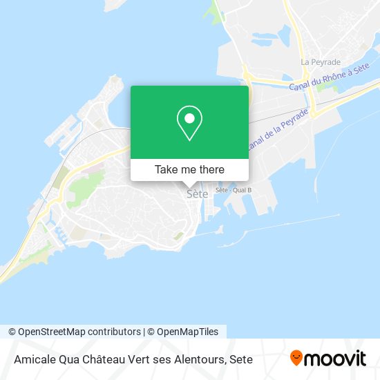 Amicale Qua Château Vert ses Alentours map