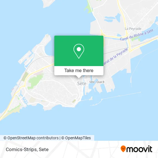 Comics-Strips map