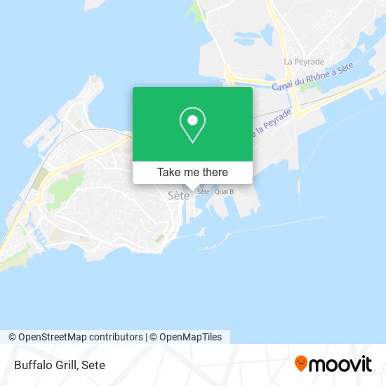 Buffalo Grill map