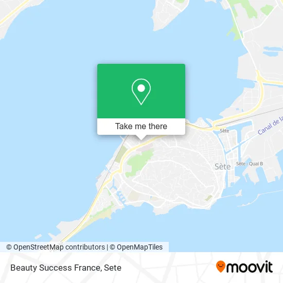 Beauty Success France map