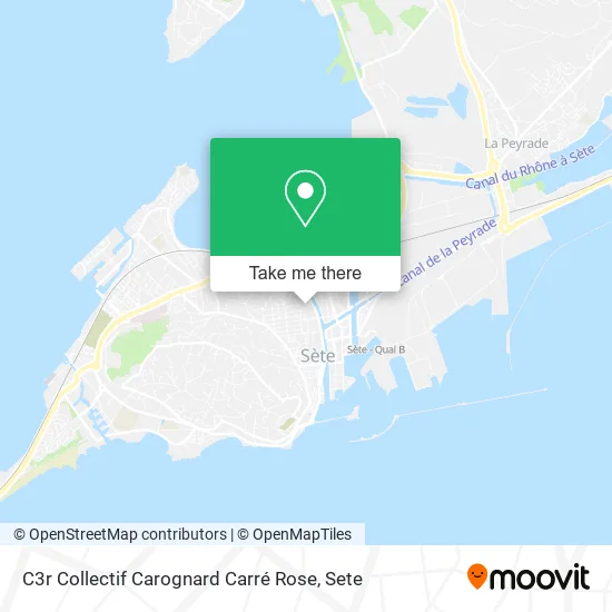 C3r Collectif Carognard Carré Rose map