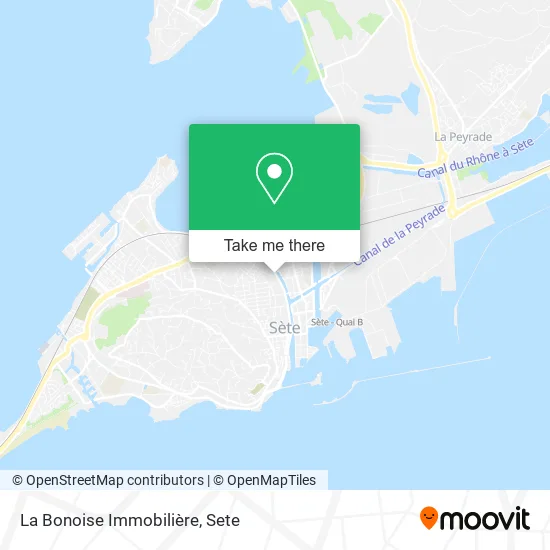 La Bonoise Immobilière map