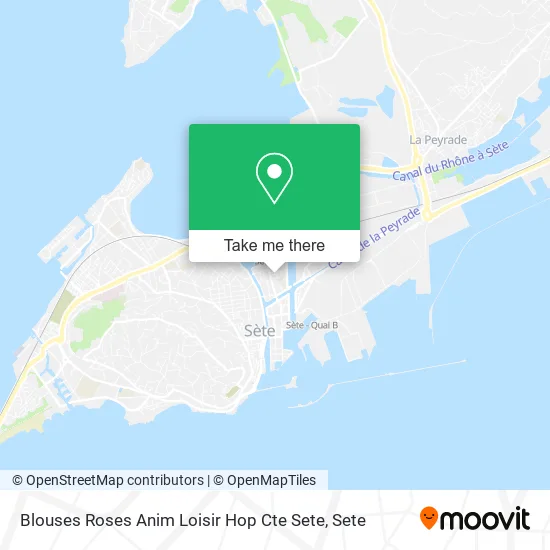 Mapa Blouses Roses Anim Loisir Hop Cte Sete