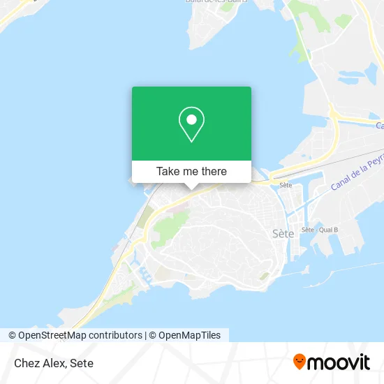 Chez Alex map