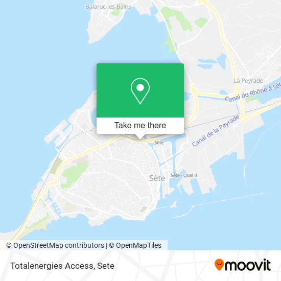 Totalenergies Access map