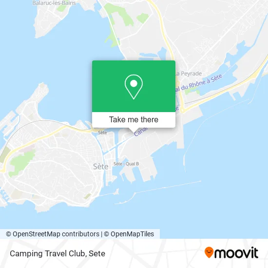 Camping Travel Club map