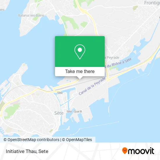 Initiative Thau map