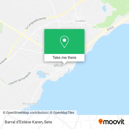 Barral d'Estève Karen map