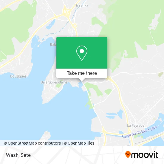 Wash map