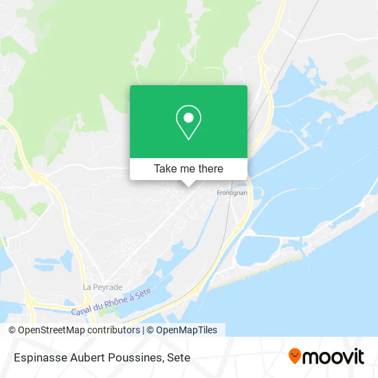 Espinasse Aubert Poussines map