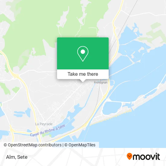 Alm map