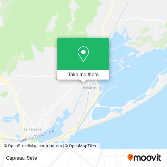 Capieau map