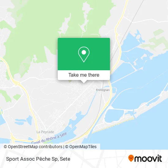 Sport Assoc Pêche Sp map