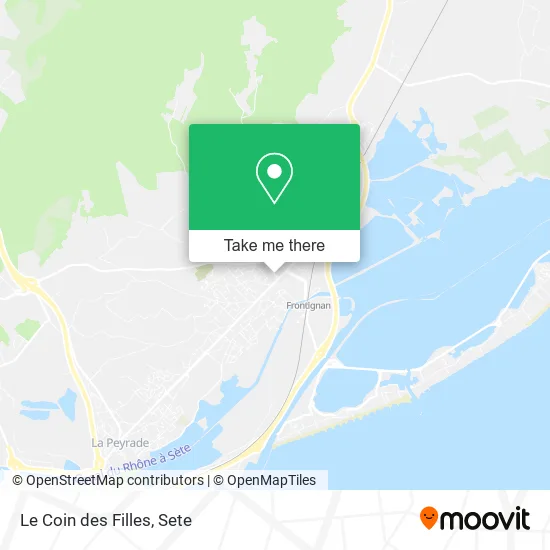 Le Coin des Filles map