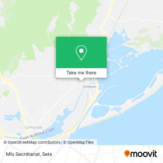 Mls Secrétariat map