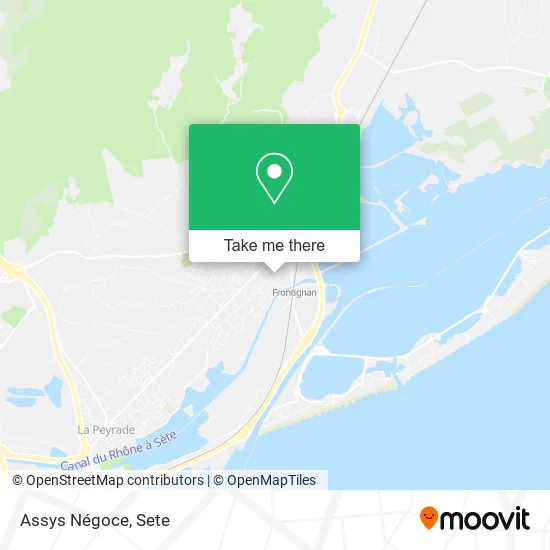 Assys Négoce map
