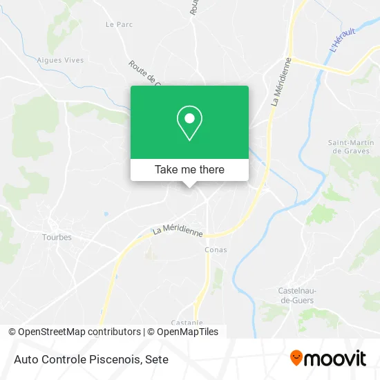 Auto Controle Piscenois map