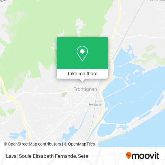 Laval Soule Elisabeth Fernande map