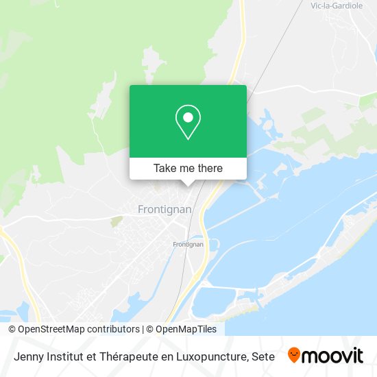Mapa Jenny Institut et Thérapeute en Luxopuncture