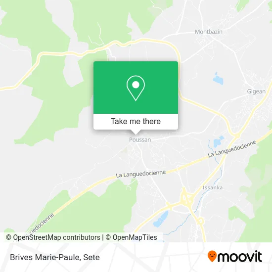 Brives Marie-Paule map