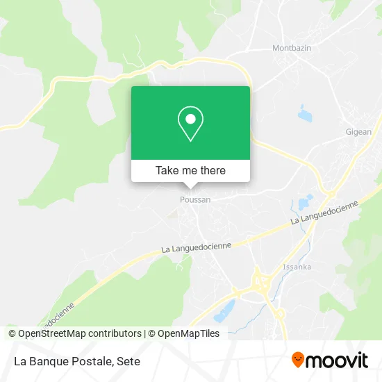 La Banque Postale map