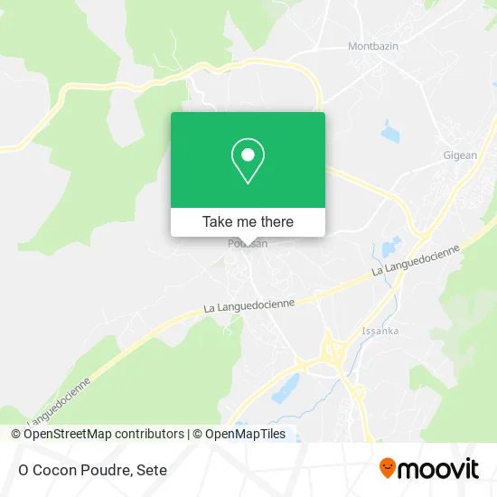 O Cocon Poudre map