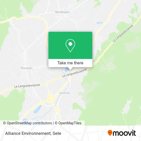 Alliance Environnement map